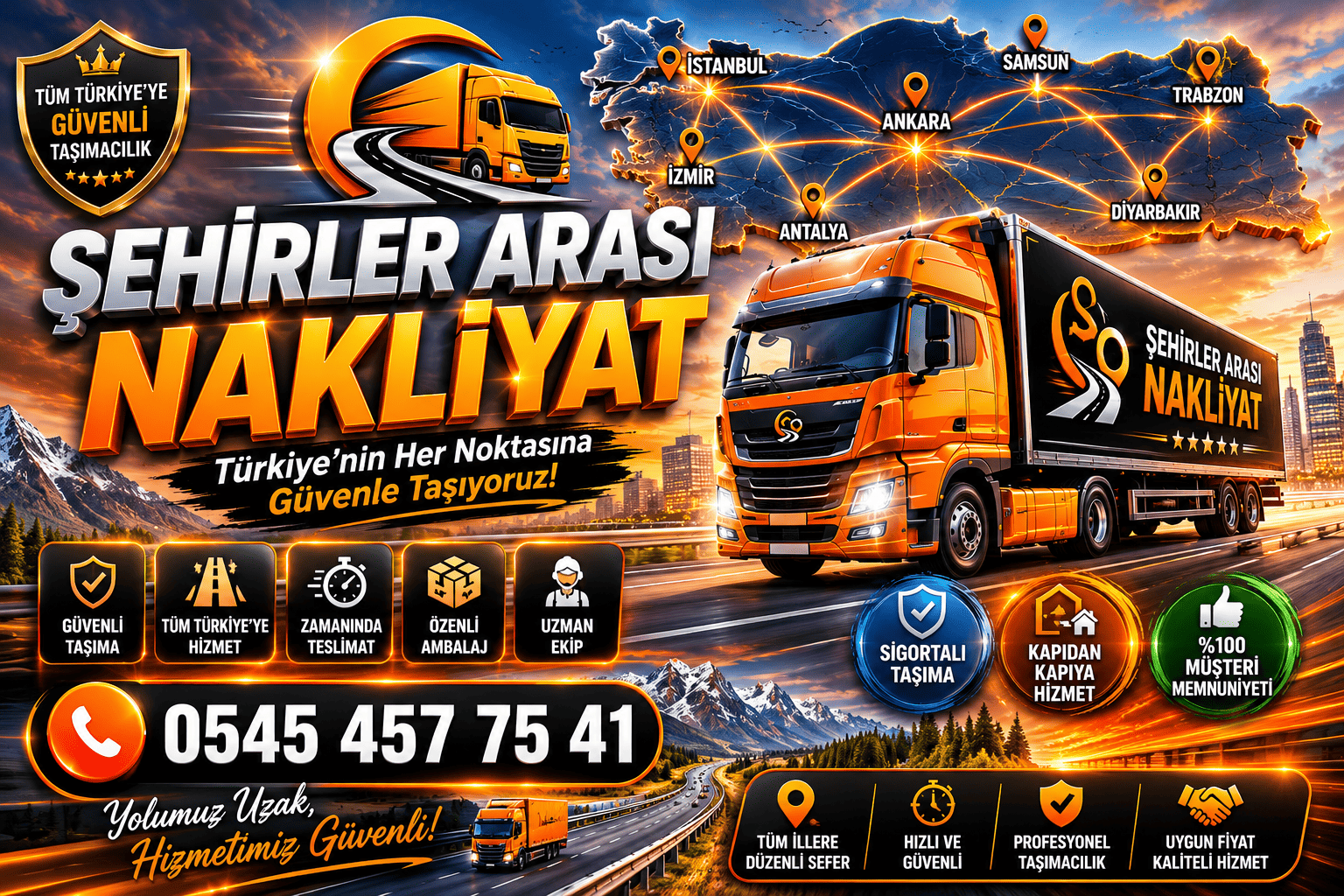 ŞEHİRLER ARASI NAKLİYAT