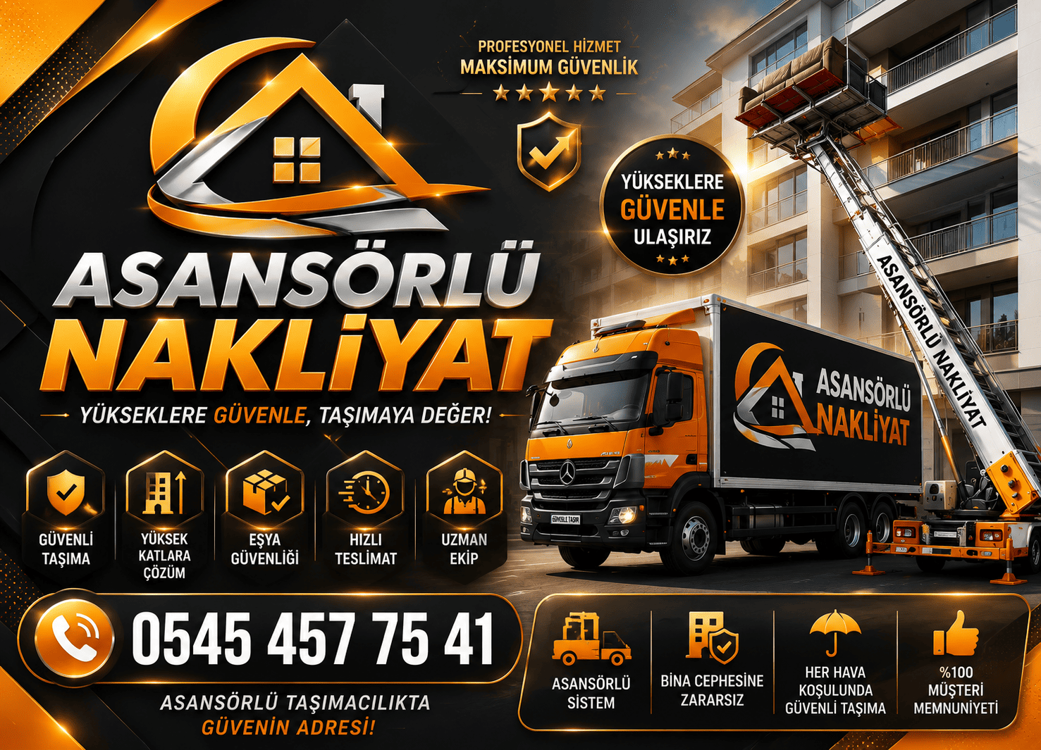 ASANSÖRLÜ NAKLİYAT
